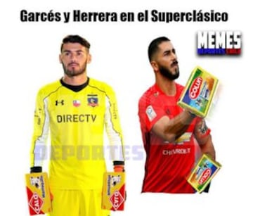 Los memes no tuvieron piedad con Herrera y Garcés