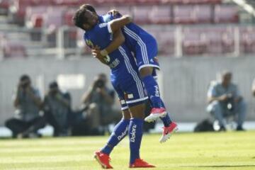 Universidad de Chile y Wanderers, en imágenes. 