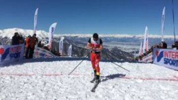 El español Kilian Jornet se ha proclamado campeón del mundo en la modalidad de carrera vertical tras ser el más rápido en la prueba Mondolé Ski Alp (Italia), última cita de la Copa del Mundo de Esquí de Montaña.