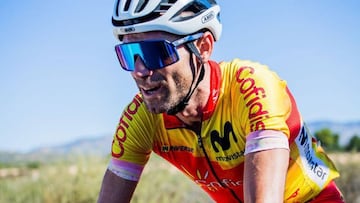 Valverde entrenando con los colores de la Selecci&oacute;n.