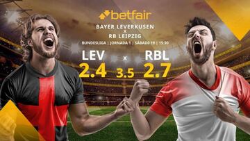 Bayer Leverkusen vs. RB Leipzig: horario, TV, estadísticas, clasificación y pronósticos
