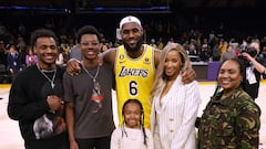Bronny James and LeBron James will be teaming up in Los Angeles after the Lakers selected the NBA’s all-time leading scorers son with the 55th pick.