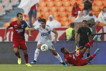 Andrés Cadavid, Andrés Ricaurte y Yesid Díaz anotaron los goles de la victoria 3-1 del Medellín frente a Patriotas. Santiago Orozco puso el descuento.