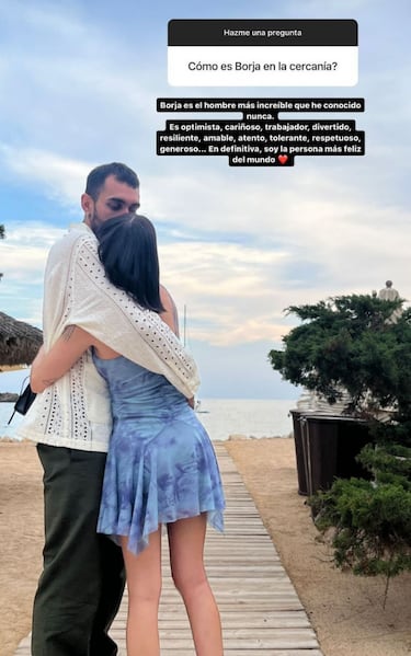Mara Valero, sobre Borja Iglesias: Es el hombre ms increble que he conocido nunca