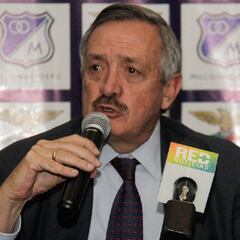 Presidente de Millonarios niega interés por Carmelo Valencia