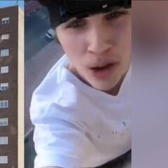 "Llamad a la Policía": el suicida reto de este tipo jugándose la vida que ha desatado la histeria en Benidorm