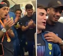 La secuencia de Dro en el avión de vuelta de Arabia tras ganar la Supercopa que decepciona ahora al barcelonismo