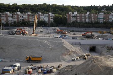 El 6 de junio se han derribado los dos 迆ltimos pilares que quedaban del m赤tico Vicente Calder車n.