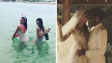 Así fue la boda secreta de Dani Alves y Joana Sanz en Formentera