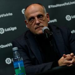 Tebas y el Barçagate: “Lo que veo no me gusta, hay que aclararlo”