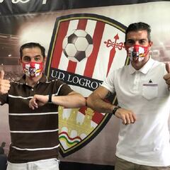 Iñaki Sáenz, primera renovación de la UD Logroñés para la Liga Smart
Bank