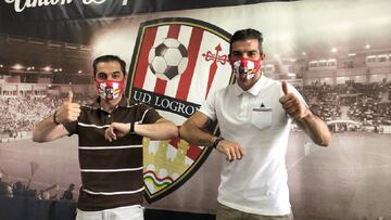 Iñaki Sáenz renueva su contrato hasta 2022 con la UD Logroñés.