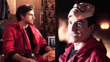 Carlos Sainz y Marc M¨¢rquez fichan por ¡®La casa de papel¡¯