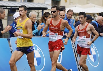 Perseus Karlstroem, Álvaro Martín y Diego García Carrera.