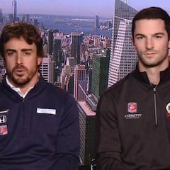 Así responde Alonso a esta frase de Rossi: "Sería feliz en la Indy"