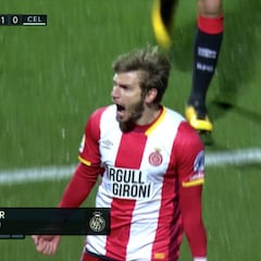 Resumen y gol del Girona - Celta de LaLiga Santander, jornada 26