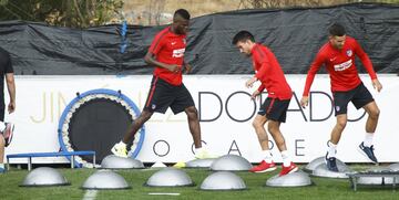 El Atlético vuelve al trabajo en su primer entrenamiento de pretemporada