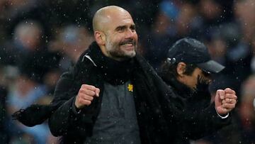 Guardiola no piensa en récords: "Importa ser los campeones"