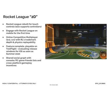 Rocket League recibirá un nuevo juego en 2D, según documentos internos