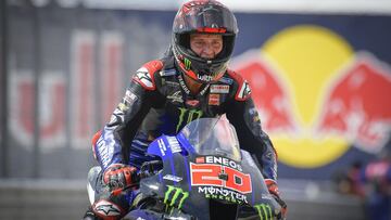 Quartararo durante el fin de semana del GP de las Américas.