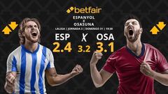 RCD Espanyol vs. CA Osasuna: horario, dónde ver, estadísticas y pronósticos