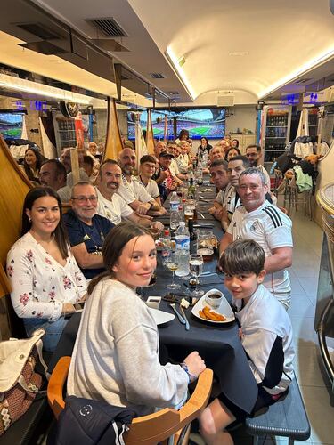 Euforia en las peñas madridistas con la 15