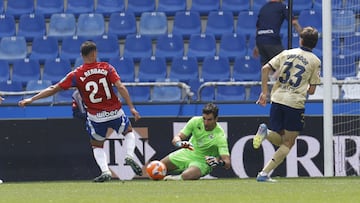 Germán Parreño, que no jugaba desde agosto, analizó su presente y futuro en el Deportivo.