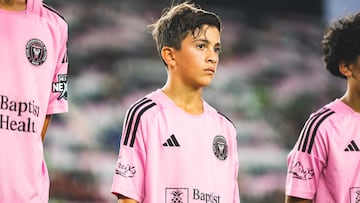 Thiago Messi es campeón con la academia de Inter Miami en la Dreams Cup