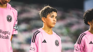 Thiago Messi es campeón con la academia de Inter Miami en la Dreams Cup