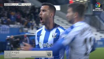 Resumen y goles del Leganés vs Cartagena de la Liga SmartBank