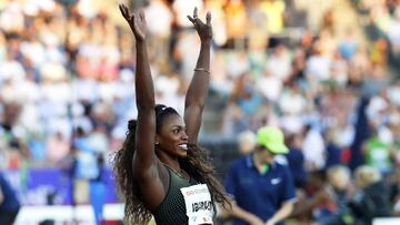 Caterine Ibarg&uuml;en gana la segunda parada de la Liga Diamante en Oslo 