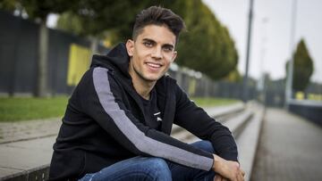 Bartra, durante la entrevista.