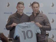 Las primeras declaraciones de James como jugador de Minnesota United.
