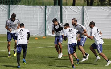 Argentina sigue preparando el debut en el Mundial