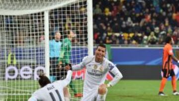 Cristiano y Bale celebran el 0-4.