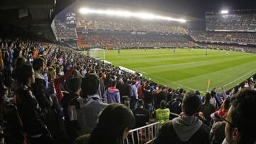 The Mestalla faithful will be making themselves heard tonight