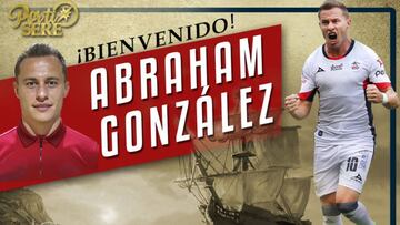 Abraham Gonz&aacute;lez, refuerzo del Veracruz.