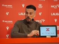 Rubén de la Barrera, entrenador de la Cultural.