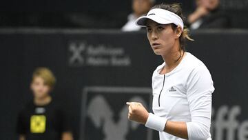 Muguruza m¨¢s cerca de las WTA Finals: venci¨® a Niculescu