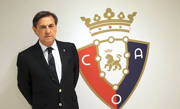 Presidió el Osasuna durante dos años (2012-2014) hasta que lo dejó en manos de una comisión gestora. En 2015 fue detenido por diversas irregularidades en la contabilidad del Osasuna y bajo la sospecha de haber participado supuestamente en la compra de partidos de Primera División. 