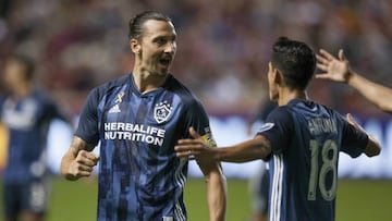 Zlatan y Antuna no pudieron entrenar este martes con LA Galaxy, pues ambos enfrentan problemas de salud, por lo que podr&iacute;an ser duda para el juego.