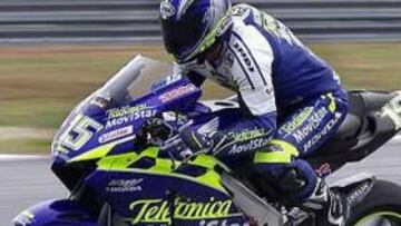 <b>POCAS PRUEBAS.</B> La fiebre que sufrió el martes ha impedido a Sete efectuar todas las pruebas que tenía previstas.