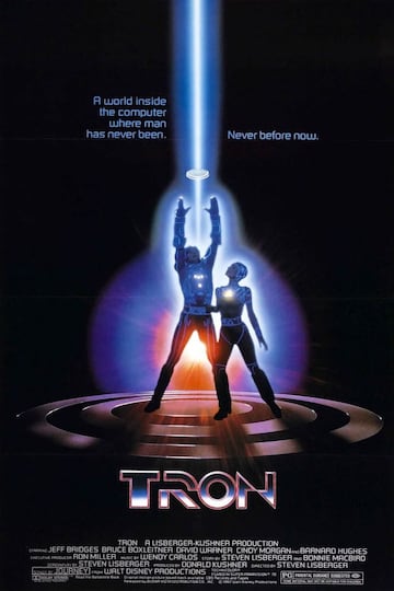 P&oacute;ster de Tron (pel&iacute;cula de 1982)