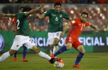 Chile vs. Bolivia en imágenes