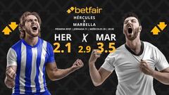 Hércules CF vs. Marbella FC: horario, TV, pronósticos, estadísticas y clasificación