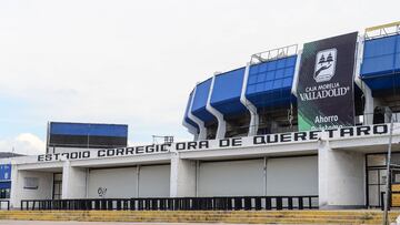 Se registró incendio en las inmediaciones del Estadio Corregidora