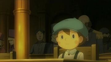 Captura de pantalla - El Profesor Layton vs. Phoenix Wright: Ace Attorney (3DS)