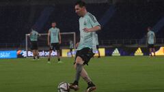 Argentina y Messi contra Barranquilla y la gente