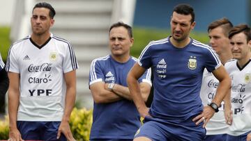 A fútbol revuelto, ganancia de Scaloni