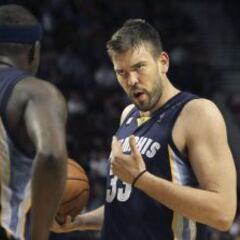 Mike Conley y Marc Gasol salvan a los Memphis Grizzlies